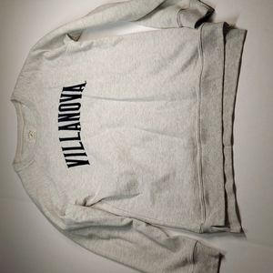 Villanova University Women's Academy Crewneck Sweatshirt Size Medium